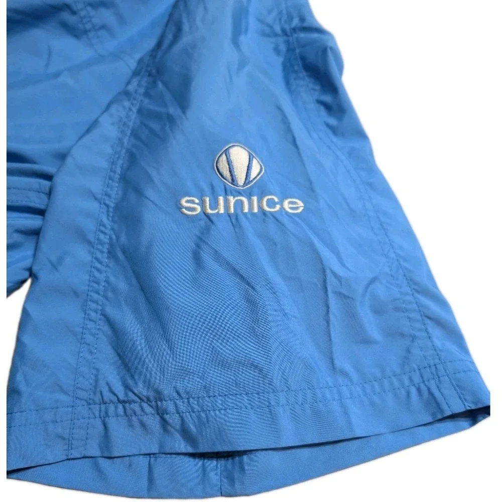 Sunice Golf Jacket Men XL Blue 1/2 Zip Short Sleeve Pullover Wind Shirt TDC